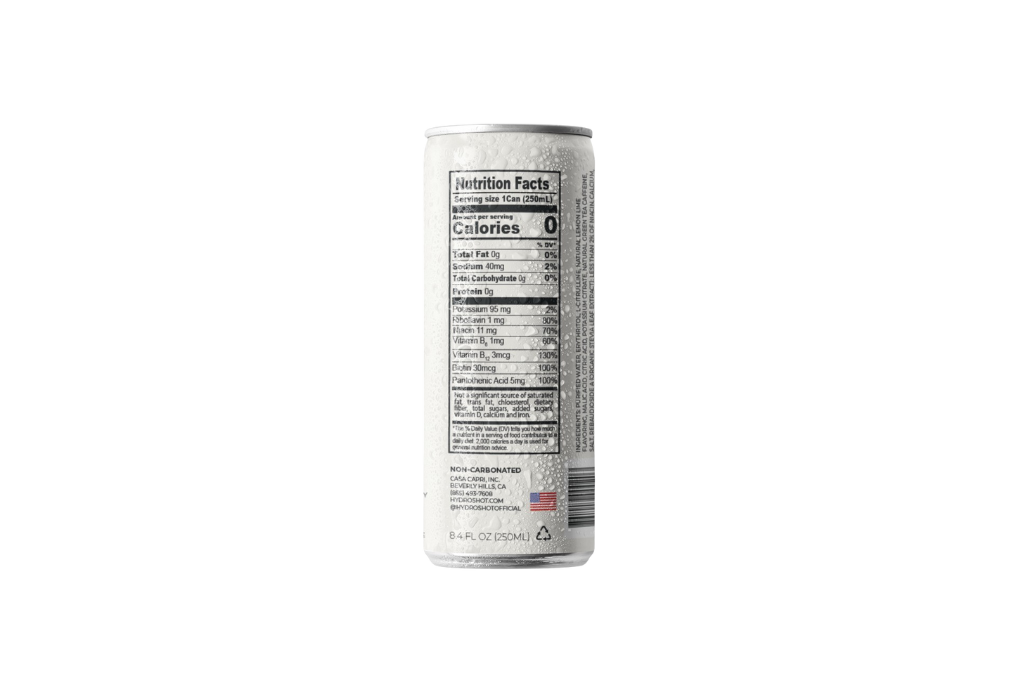 HYDROSHOT® Lemon Lime (12-Pack)